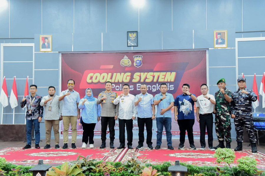 Cooling System di Mandau, Pjs Bupati Harapkan Pilkada Bengkalis Aman dan Damai