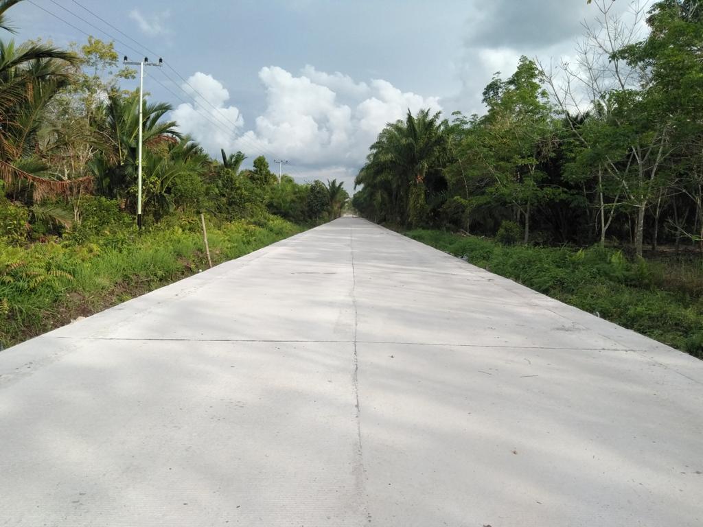 Dinas PU Bengkalis Pastikan Pekerjaan Dua Jalan Poros di Kecamatan Bengkalis Rampung
