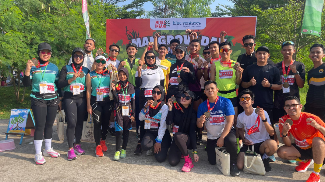 Raih Hasil Positif, TBH Runners Borong Medali Bakau Run 2024