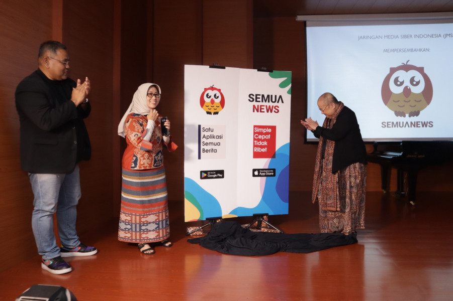 Luncurkan SemuaNews, Ketua Dewan Pers Apresiasi yang Tinggi Pada Inisiatif JMSI