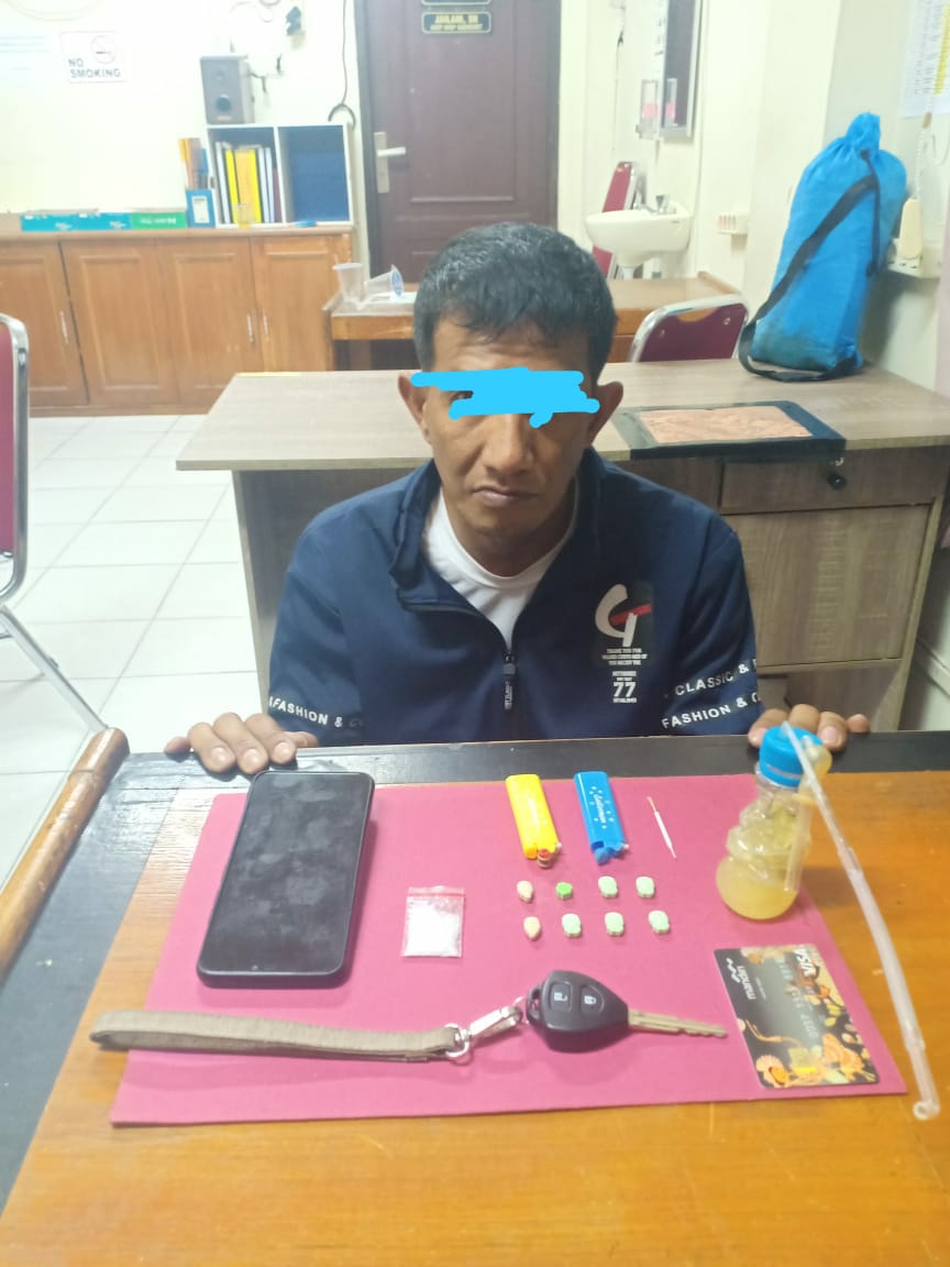 Edarkan Narkoba di Wilayah Kecamatan Kerinci Kanan, Warga Pelalawan Ditangkap Polisi