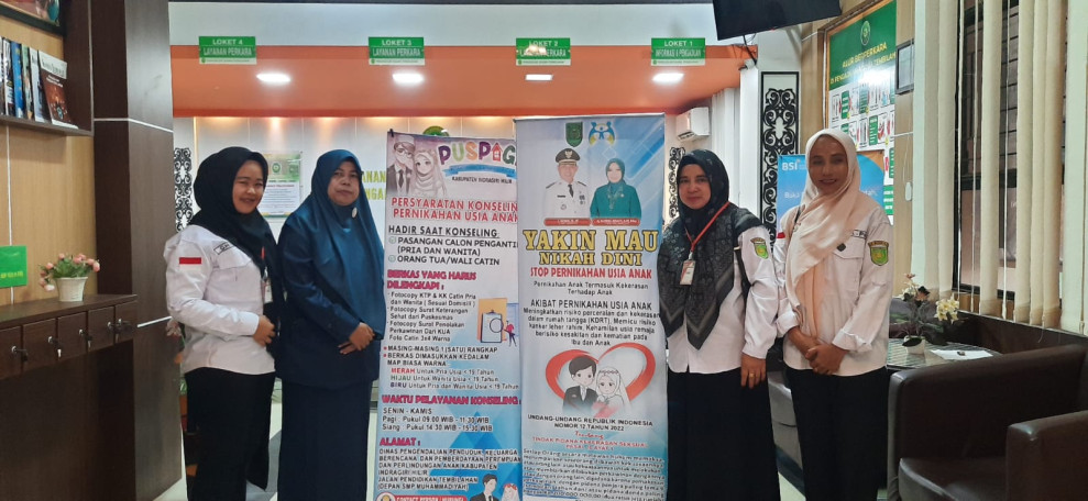 Sekretaris PA Tembilahan Terima Kunker dan Silaturahmi Dari Puspaga DP2KBP3A Inhil