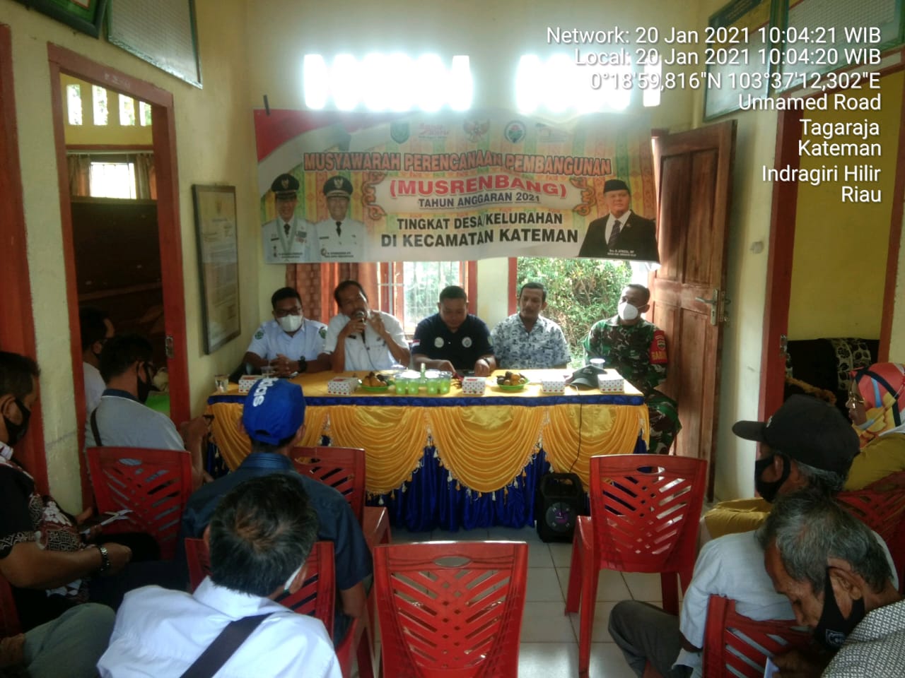 Serda Lendi Piter S Hadiri Musrembang Kelurahan Bandar Sri Gemilang