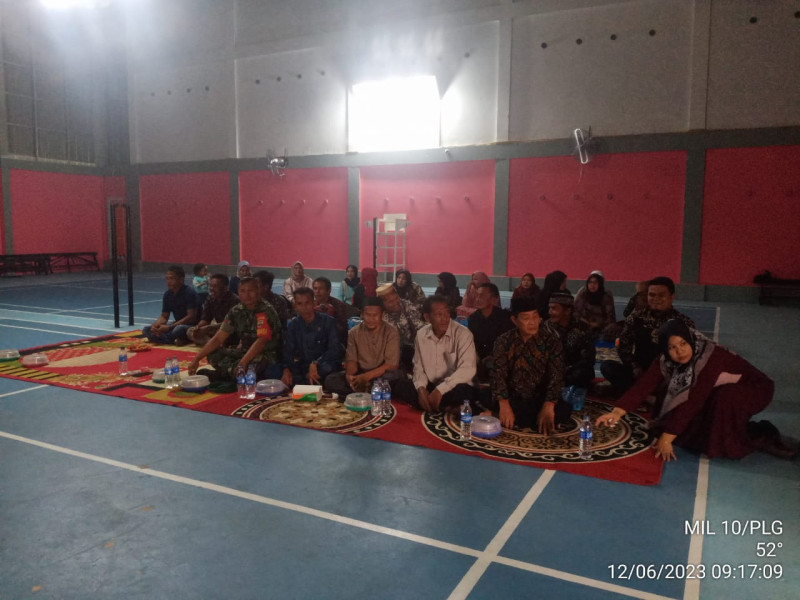 Hadiri Acara Pelepasan Paud Kasih Ibu Bersama Koptu Manurung