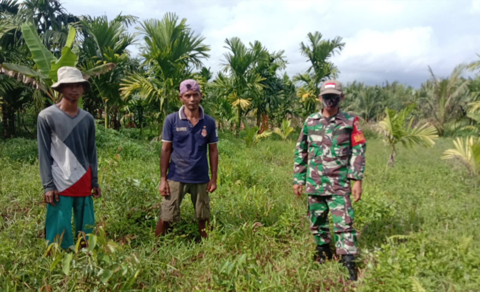 Serda Iclas Manalu Sosialisasi Bersama Masyarakat Petani Pinang