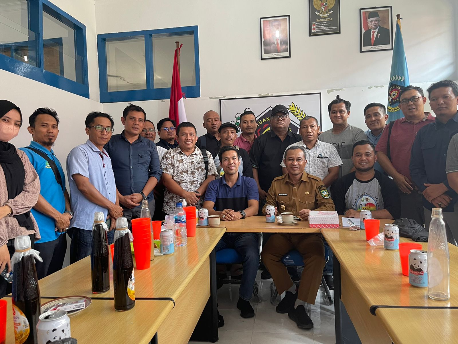 Wabup Hadiri Rapat Persiapan Konferprov ke-XV PWI Riau di Bengkalis