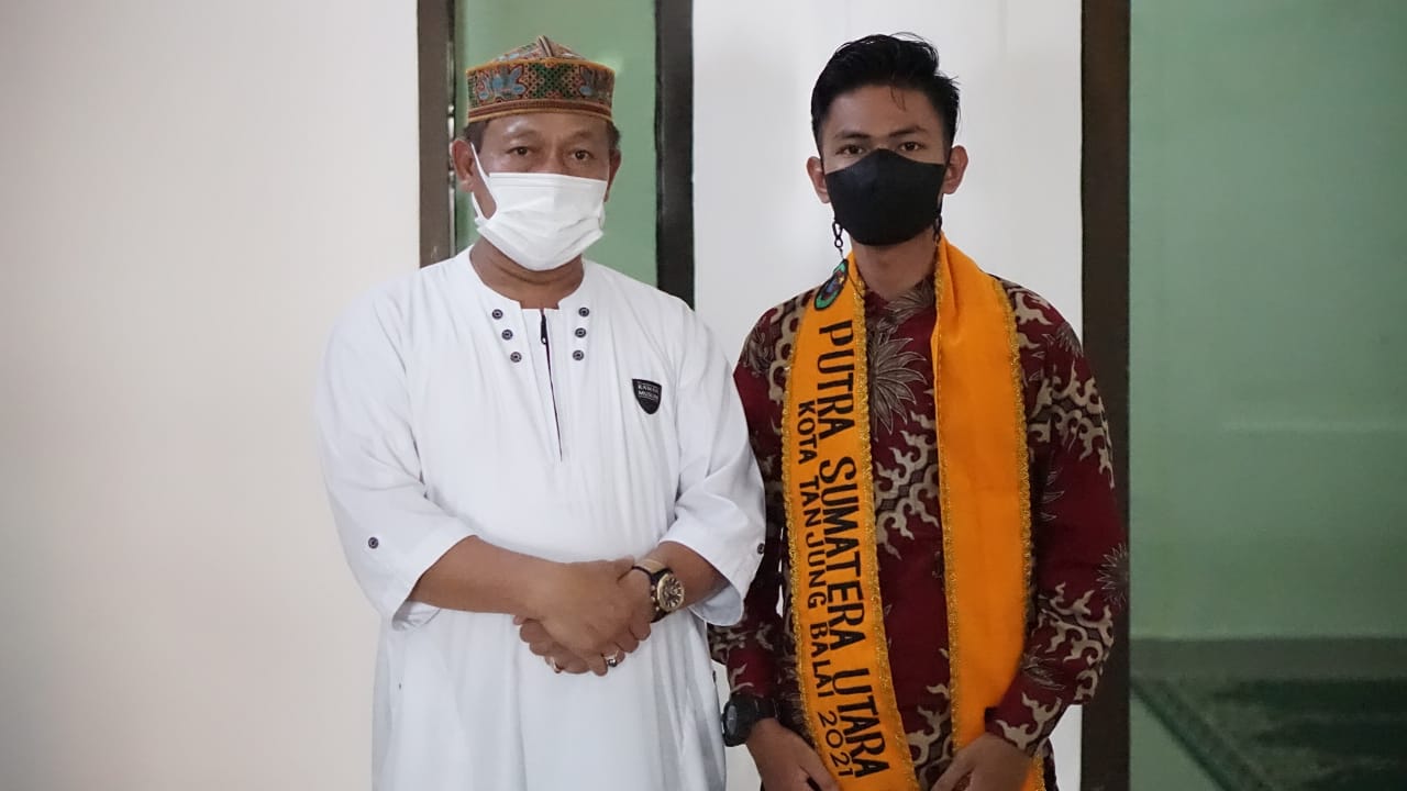 Plt Wali Kota Terima Perwakilan Kota Tanjungbalai Pada Pemilihan Putra dan Putri Sumut 2021