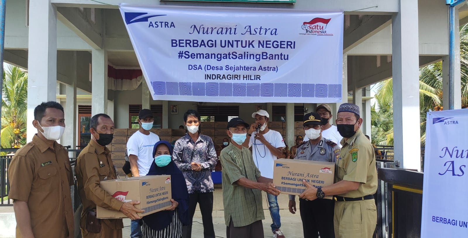 Melalui DSA Inhil, PT Astra Indonesia Salurkan CSR Tahun 2021