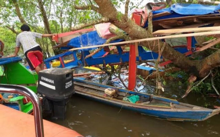 Tabrakan Speedboat, 2 Orang Hilang