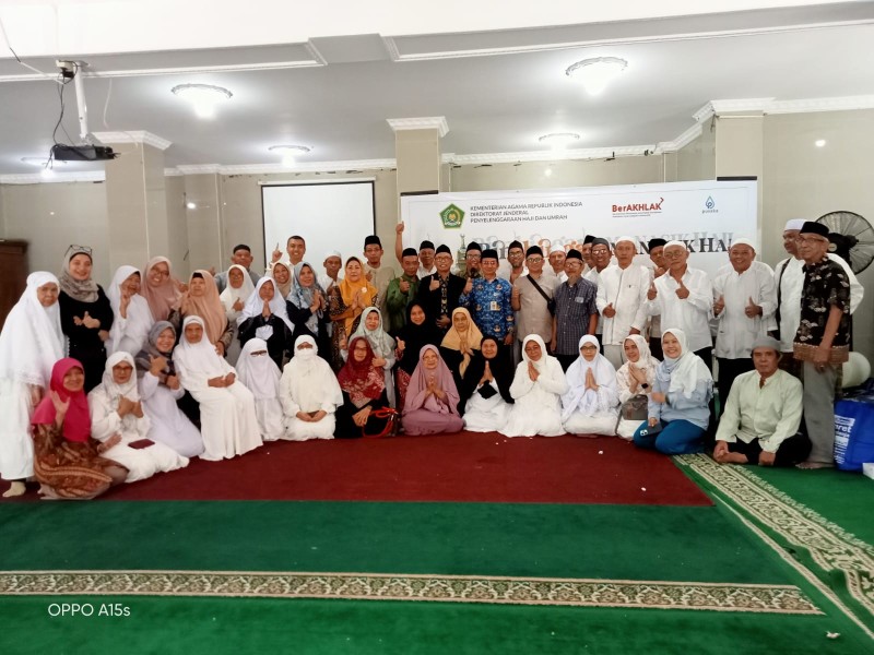 Sebanyak 180 CJH Pasar Minggu Ikuti Bimbingan Manasik Haji 2025