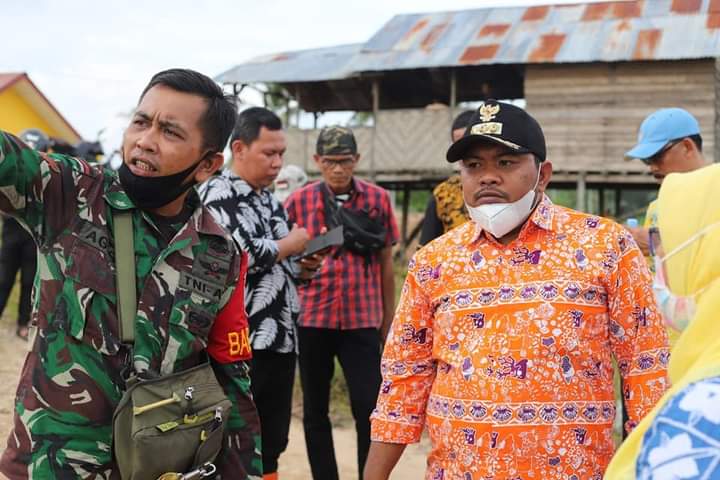 Wali Kota HM Syahrial Meninjau Langsung Pintu Klep Sungai Bandar Jaksa