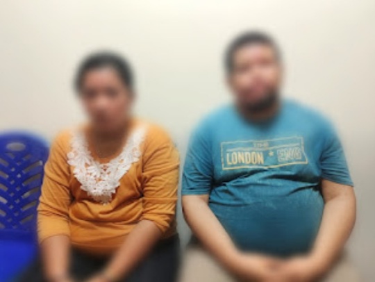 Kompak Jualan Shabu-Shabu, Suami Istri di Inhil Ini Berhasil Diciduk Aparat