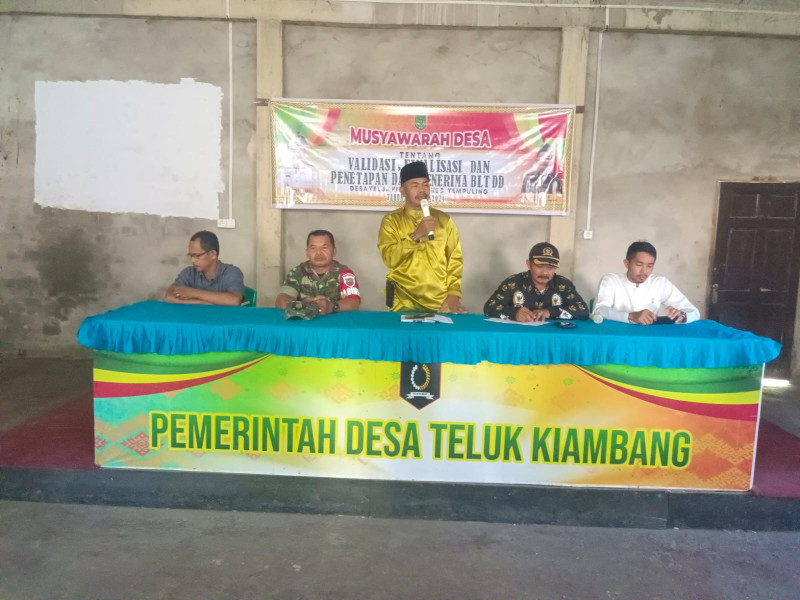 Babinsa 03/Tpl Hadiri Musyawarah BLT DD Tahun 2024