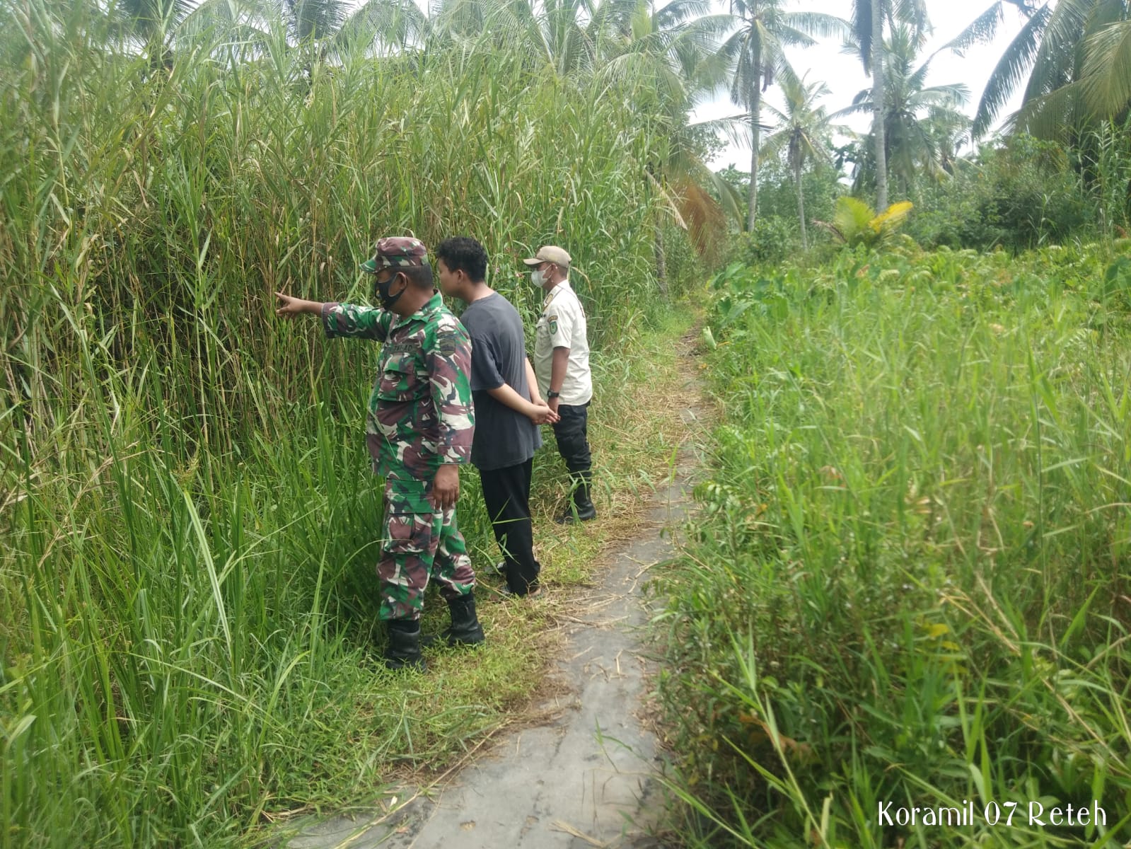 Himbauan Terkait Karlahut Oleh Pelda Doni Akmal di Wilayah Binaan