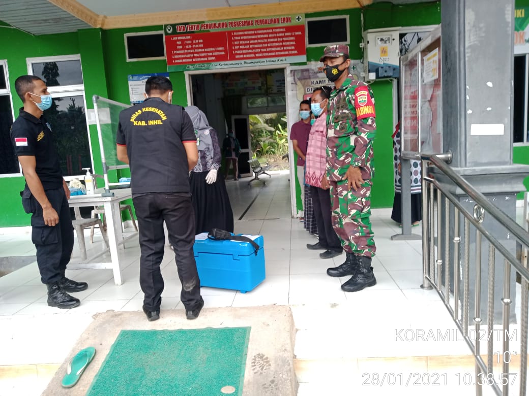 Serda Darno Kawal Penyaluran Vaksin Covid-19 di Wilayah Binaan