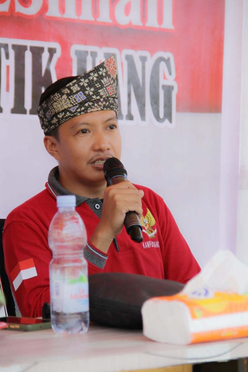 Ketua Bawaslu Inhil Imbau Masyarakat agar Tolak Politik Uang dan Tak Menjual Hak Pilihnya