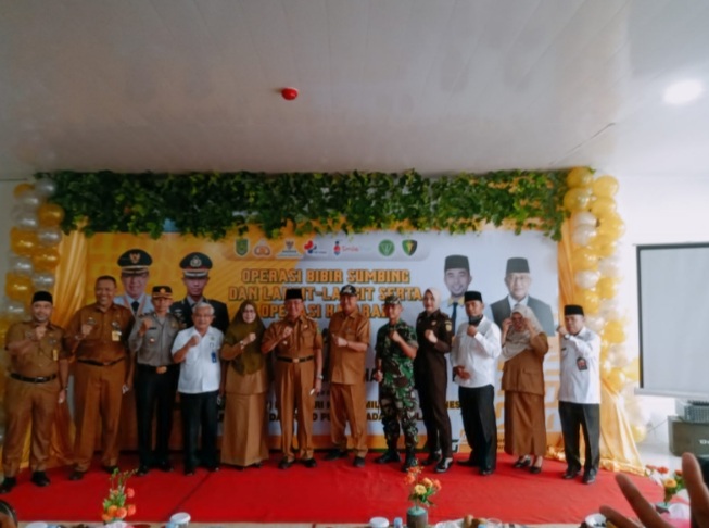 Bupati Inhil Apresiasi Acara Operasi Bibir Sumbing Gratis yang Digelar RSUD Puri Husada Tembilahan