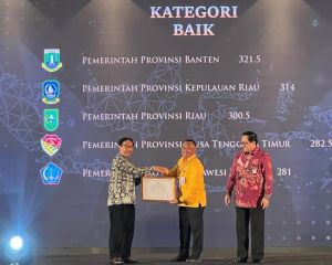 Pemprov Riau Terima Anugerah Meritokrasi dari Komisi ASN