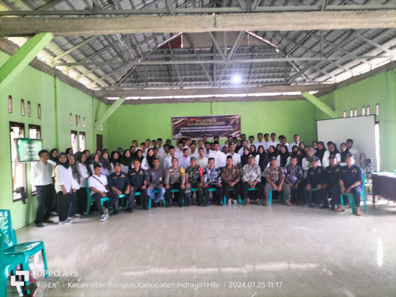 Danramil 03/Tpl Turut Hadir Pada Pelantikan KPPS Untuk Pemilu Serentak 2024