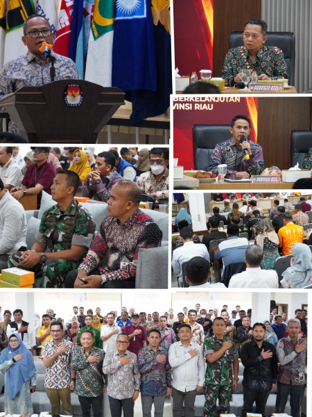 Data Pemutakhiran Pemilih Riau Lebih Lima Juta