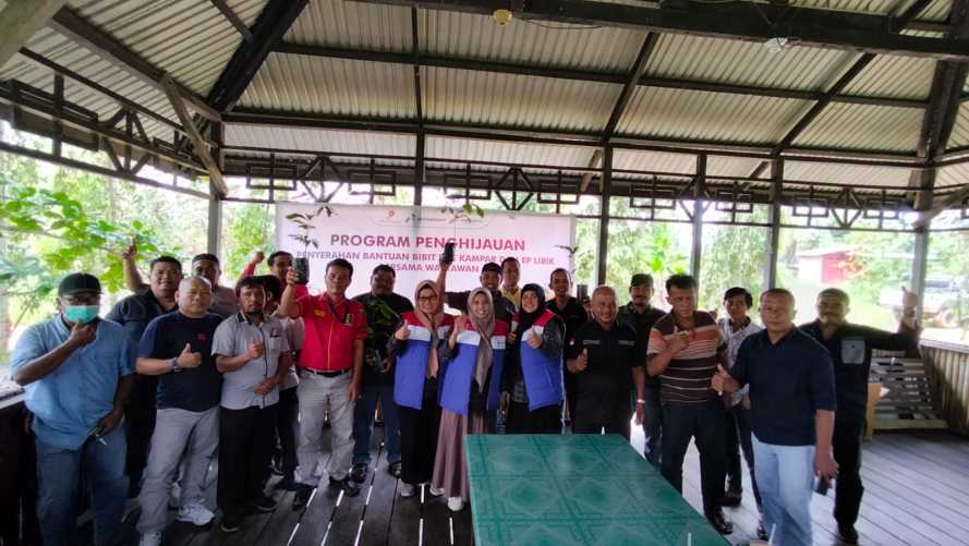 PHR Lirik dan Kampar Field Gelar Silaturahmi Bersama Puluhan Wartawan Liputan Inhu