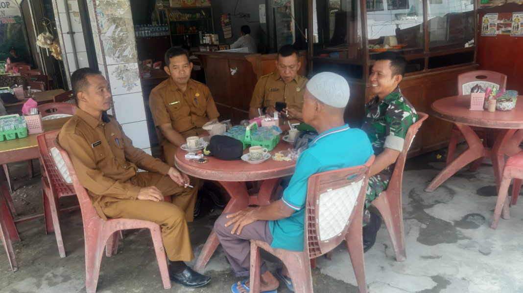 Bersama Forkopimcam, Koramil 07/Reteh Jaga Hubungan Baik Antar Sesama