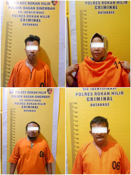 7 Orang Pelaku Sekongkol Lakukan Aksi Penculikan dan Penyekapan Terhadap IRT di Rohil. 1 Orang Pelaku adalah Oknum PNS 7 Orang Pelaku Sekongkol Lakukan Aksi Penculikan dan Penyekapan Terhadap IRT di Rohil. 1 Orang Pelaku adalah Oknum PNS