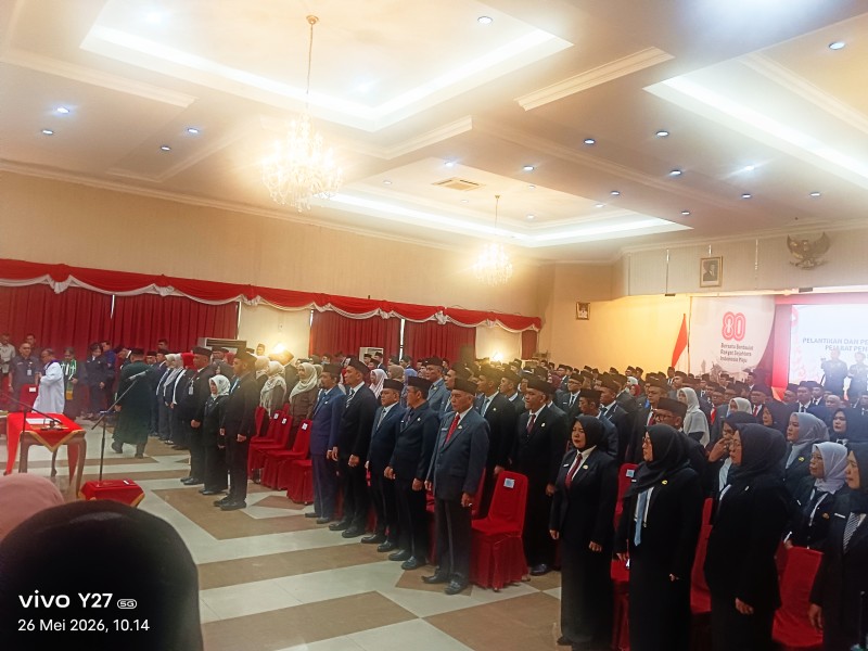 Akhirnya, Plt Gubri Lantik 77 Kepsek SMA/SMK/SLB Negeri Riau
