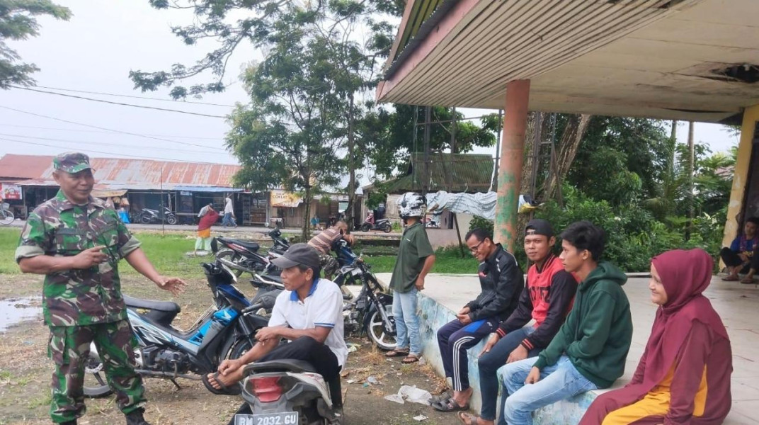 Ini Pesan Babinsa Koramil 03/Tpl Saat Sambangi Warga Binaan