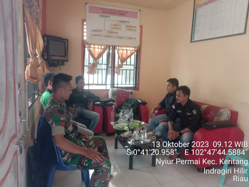 Dengan Kerjasama Yang Baik, Babinsa Koramil 09/Kmg Ciptakan Hubungan Yang Harmonis Bersama Masyarakat