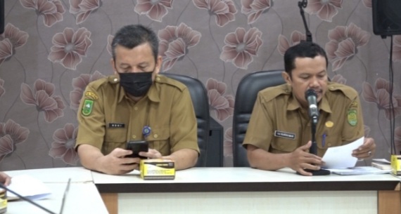 Sekretaris P2KBP3A Inhil Pimpin Rapat Percepatan  Pencegahan dan Penanggulangan Stunting