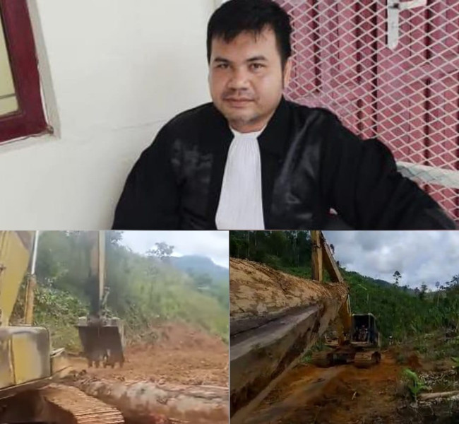 Penangkapan Kayu Sampan Jalur di Inhu, Diduga 3 Orang dan Dua Alat Berat Dilepas Tanpa Proses Hukum