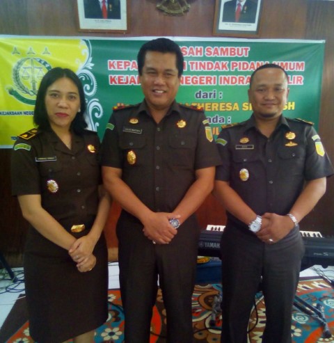 Pisah Sambut Kasi Pidum Kejaksaan Negeri Inhil Berlangsung Penuh Keakraban 