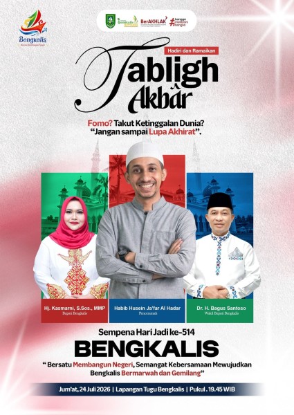 Habib Ja'far Siap Sejukkan Lapangan Tugu di Hari Jadi Bengkalis ke-514