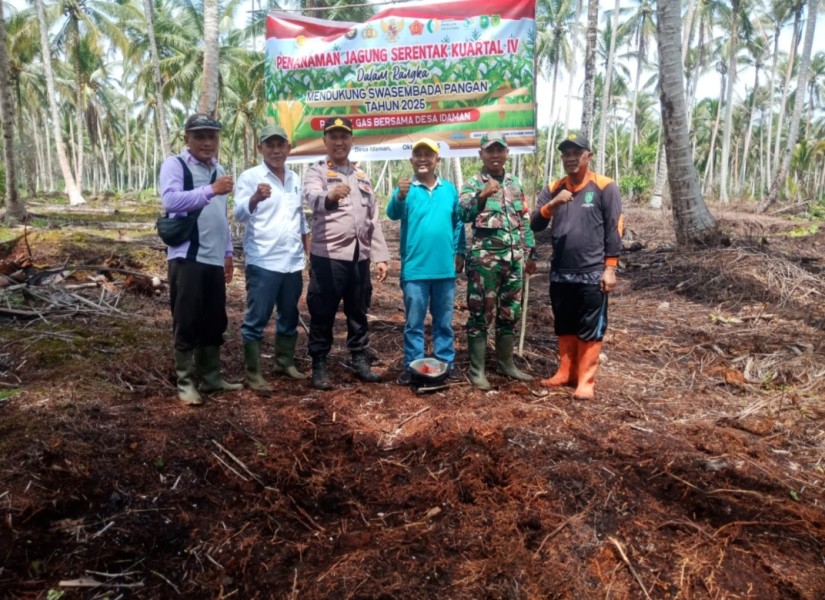 Sinergi TNI dan Polri serta Masyarakat dalam Meningkatkan Ketahanan Pangan di Wilayah Binaan