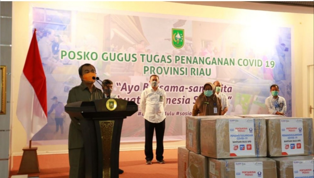 Gubernur Riau Sebut Labkes Covid-19 akan Beroperasi dalam Minggu Ini