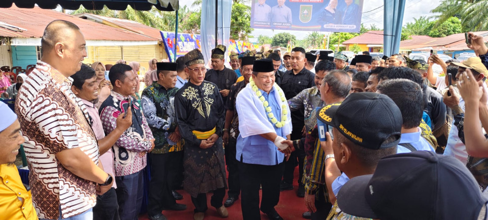 Syukuran di Rokan Hilir, SF Haryanto Akan Memenuhi Janji Politik dan Melanjutkan Pembangunan Jalan Ring Road Bagan Batu