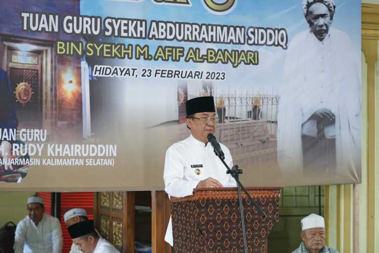 Bupati Inhil Dukung Penuh Kemajuan Wilayah Wisata Religi Tuan Guru Sapat