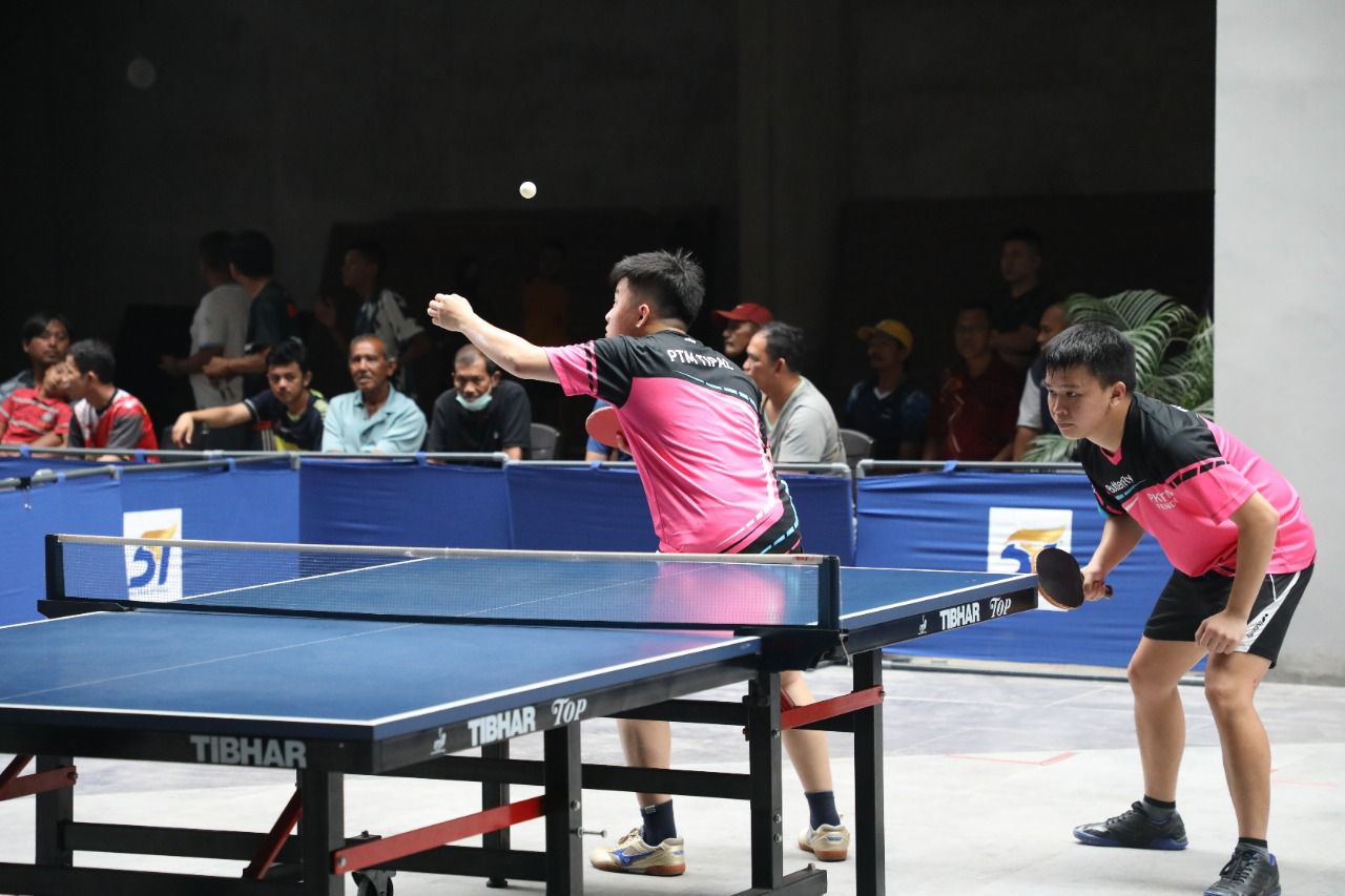 Hari Bakti ke-51, BP Batam Sukses Gelar Turnamen Tenis Meja
