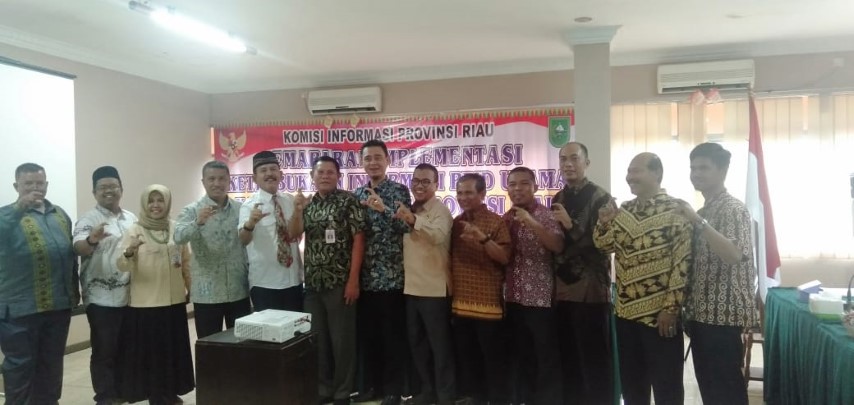 PPID Inhu Paparkan Keterbukaan Informasi Utama Dihadapan Komisi Informasi Provinsi Riau
