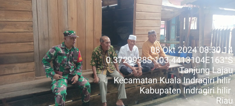 Jelang Pilkada, Babinsa Koramil 04/Kuindra Harap Situasi Tetap Berjalan Dengan Aman dan Tentram