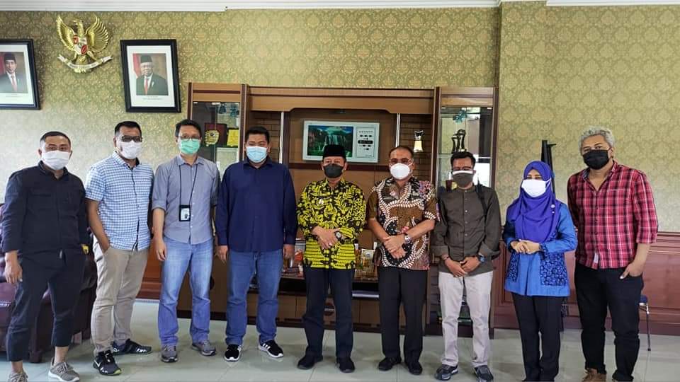 Plt Wali Kota Tanjungbalai Terima Kunjungan Redaksi Tribun Medan  Plt Wali Kota Tanjungbalai Terima Kunjungan Redaksi Tribun Medan