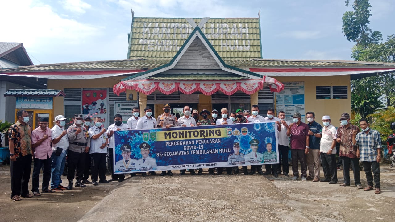 Sosialisasi Terkait Pencegahan Penularan Covid-19 Oleh Polsek Tembilahan Hulu