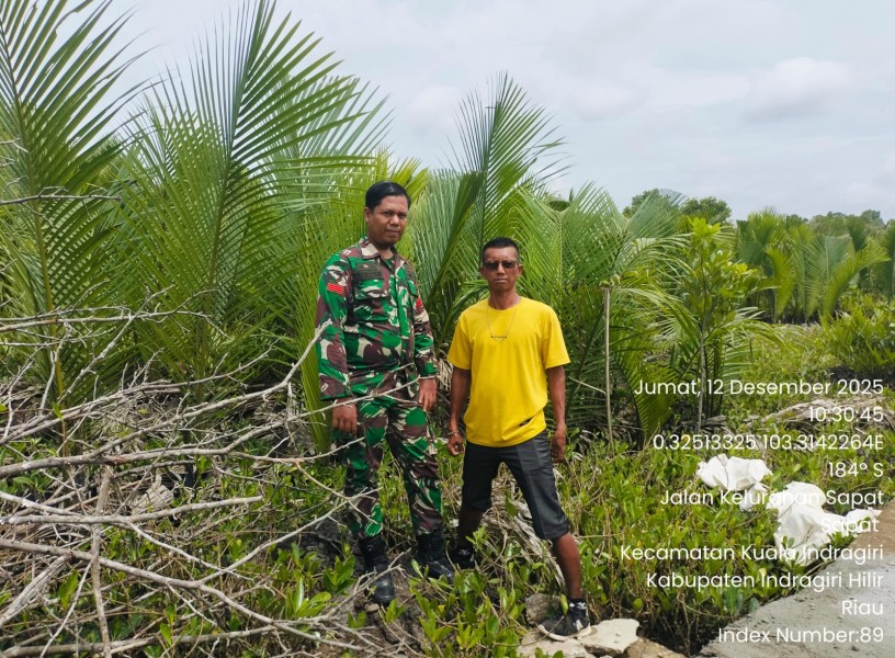 Patroli Tapal Batas Koramil 04/KDR: Wujud Kepedulian TNI Terhadap Keamanan Wilayah
