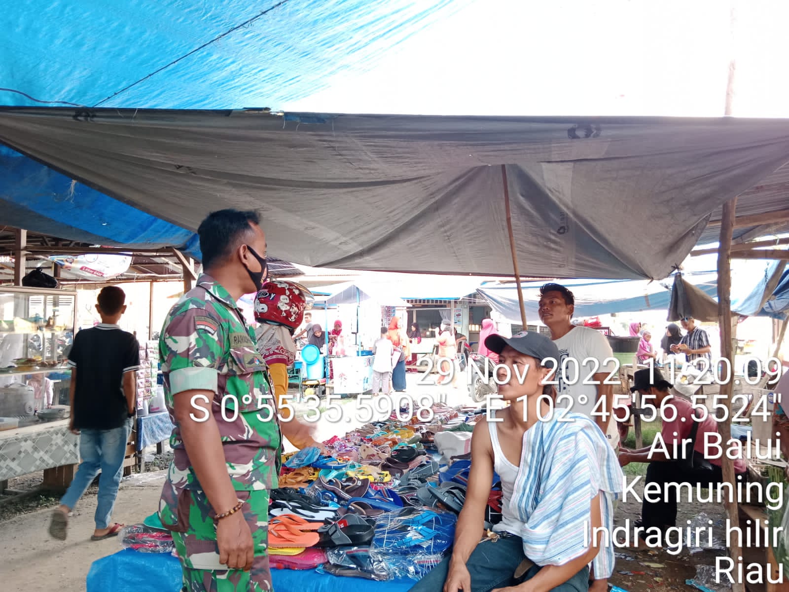 Serda Ramadhan Tegakkan Prokes Kepada Warga di Wilayah Binaan