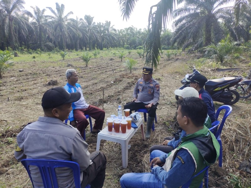 Perkuat Sinergi Polsek kemuning dan Pemerintah Desa Dukung Program Asta Cita Presiden RI Bidang Ketahanan Pangan