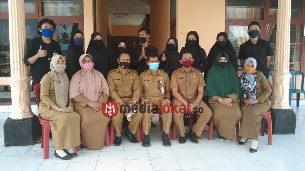 Camat GAS H Ijmi Berikan Petuah Saat Pelepasan Mahasiswa Kukerta Unri