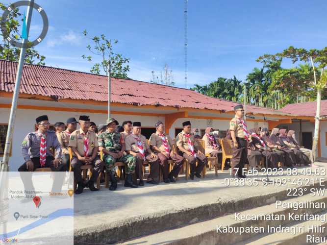 Dalam Rangka HUT Gudep PPM Al-Askiya, Serda Darmadi Lakukan Pembukaan Perkemahan