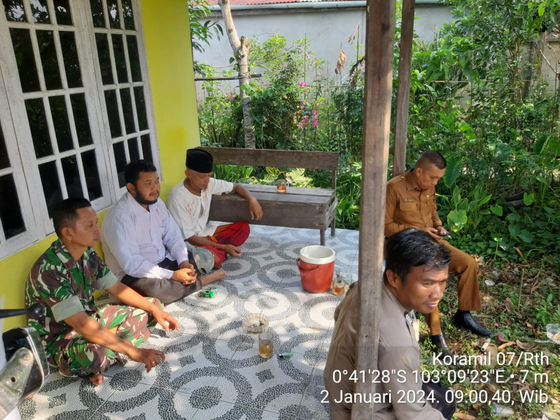 Koramil 07/Reteh Bersama Pemuda Lakukan Sosialisasi Terkait Bahaya Narkoba