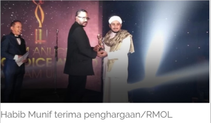 Dinilai Sebagai Representasi Perjuangan Islam, Habib Rizieq Dianugerahi MoeslimChoice Ulama Award